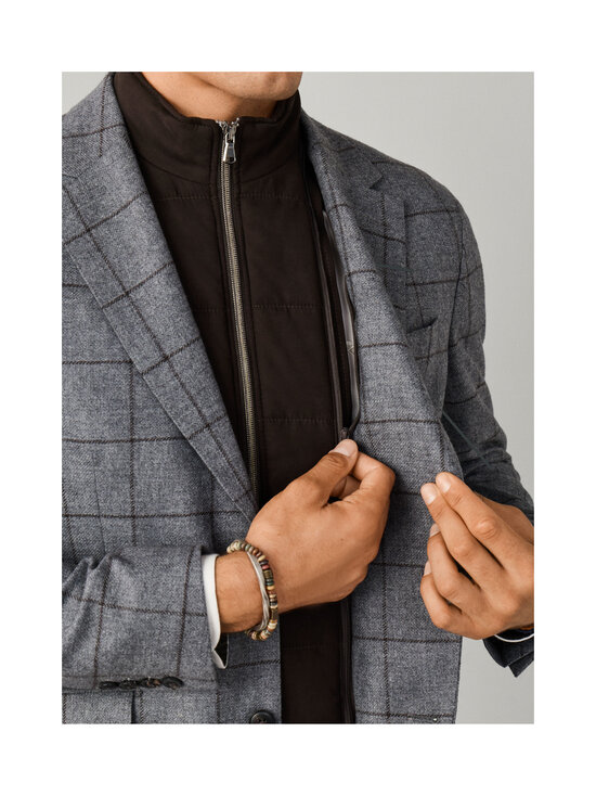 Hackett London - Windowpane Bib -bleiseri - 960 GREY | Stockmann - photo 5