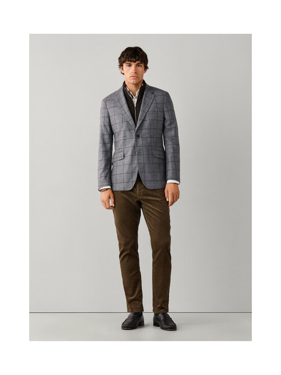 Hackett London - Windowpane Bib -bleiseri - 960 GREY | Stockmann - photo 8
