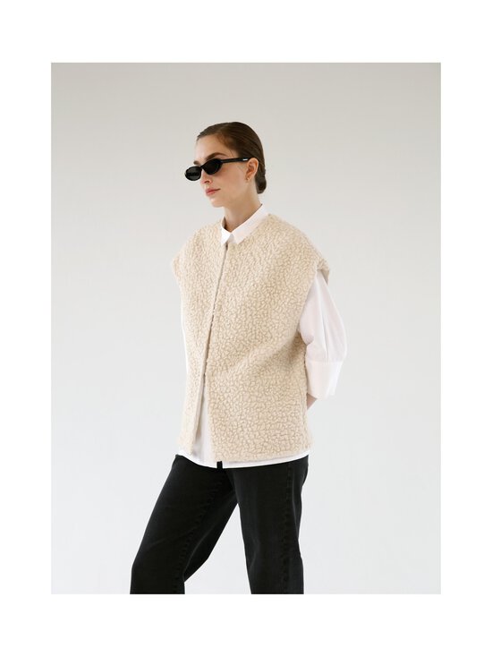 Gauhar Helsinki - Ariana Teddy veste - IVORY - photo 2 Gauhar Helsinki - Ariana Teddy veste - IVORY | Stockmann - photo 2