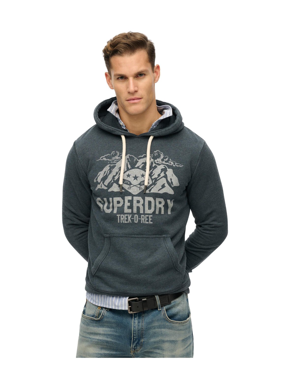 Superdry Lo-fi outdoor mono relaxed -huppari