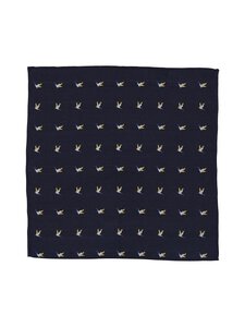 Amanda Christensen - Silk Duck zīda kabatas lakatiņš - 409 NAVY Amanda Christensen - Silk Duck zīda kabatas lakatiņš - 409 NAVY | Stockmann