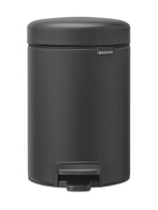 Brabantia - Pedaaliga prügikast NewIcon, 3 l - MINERAL INFINITE GREY Brabantia - Pedaaliga prügikast NewIcon, 3 l - MINERAL INFINITE GREY | Stockmann