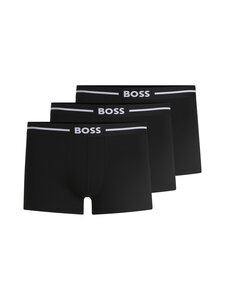 BOSS - Bold Trunk - bokserit 3-pack - 001 BLACK | Stockmann