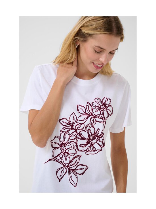 Part Two - JaminaPW t-paita - 304281 WHITE TAWNY PORT DECO | Stockmann - photo 3