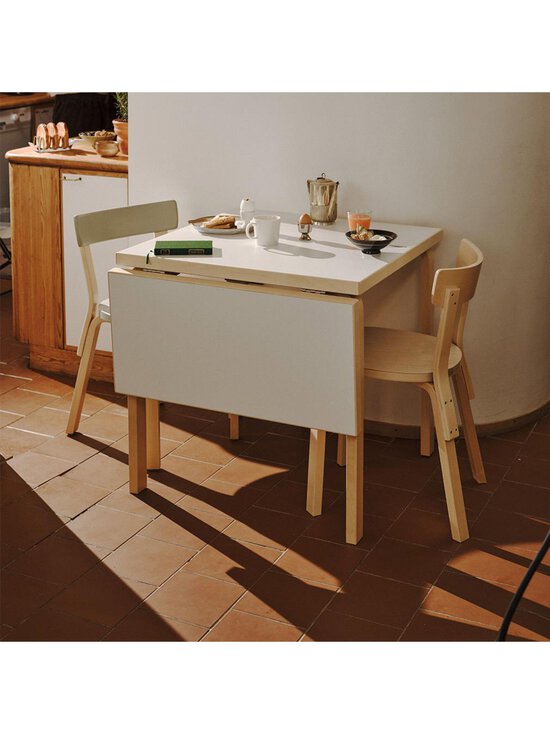 Artek - Klaffipöytä DL81C koivu/ruskea linoleumi 75 x 75/112 cm - BROWN | Stockmann - photo 9