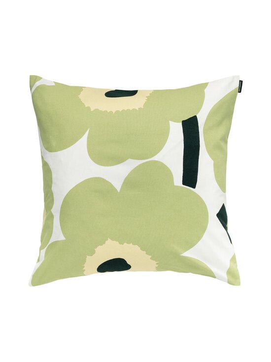 Marimekko - Unikko-tyynynpäällinen - 169 WHITE, PEAR, MELON, DK.GREEN | Stockmann - photo 1