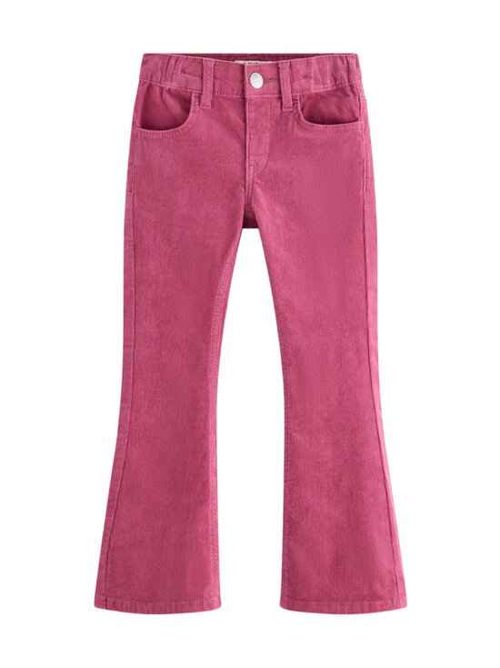 Lindex - Flared-vakosamettihousut - 2256 DARK DUSTY PINK | Stockmann - photo 1