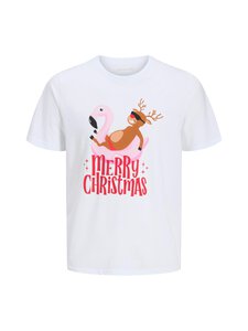 Jack & Jones - JJChristmas t-krekls - WHITE Jack & Jones - JJChristmas t-krekls - WHITE | Stockmann