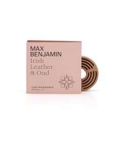 Max Benjamin - Irish Leather & Oud auto aromāts uzpildāms iepakojums - LIGHT TERRACOTTA Max Benjamin - Irish Leather & Oud auto aromāts uzpildāms iepakojums - LIGHT TERRACOTTA | Stockmann