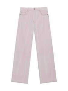 Ganni - Izey Overdyed Heavy Denim -farkut - 868 CHALK PINK | Stockmann