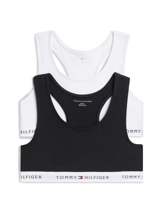 Tommy Hilfiger - Cotton Bralette topi, 2-gab. - 0U4 WHITE / BLACK | Stockmann - photo 1