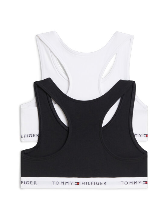 Tommy Hilfiger - Cotton Bralette topi, 2-gab. - 0U4 WHITE / BLACK | Stockmann - photo 2