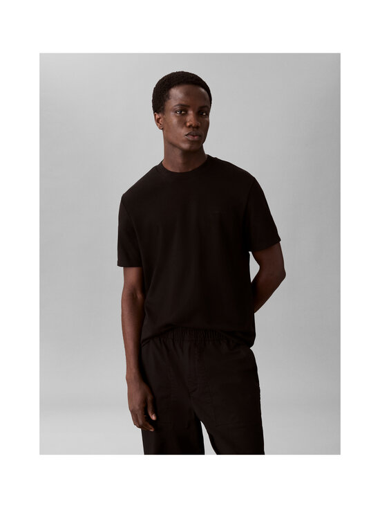 Calvin Klein Menswear - Tech Interlock t-paita - UB1 BLACK | Stockmann - photo 3