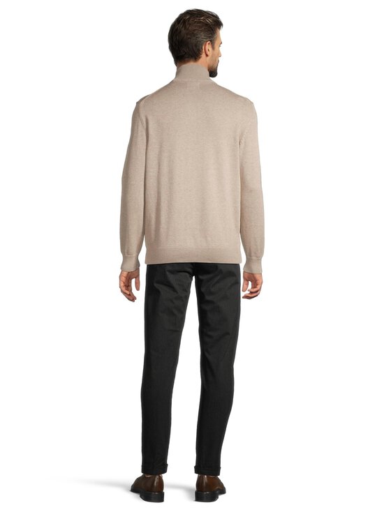 GANT - Kardigan Casual Cotton Zip - 295 DK. SAND MELANGE | Stockmann - photo 3