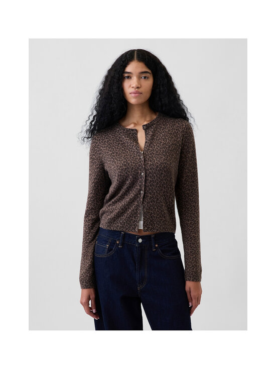 GAP - Cashsoft Cropped 90s kardigans - LEOPARD | Stockmann - photo 2