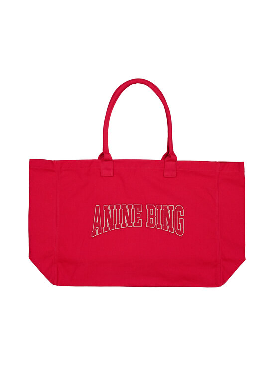 Anine Bing - Leo Canvas Tote -laukku - RED29 TANGO RED | Stockmann - photo 1