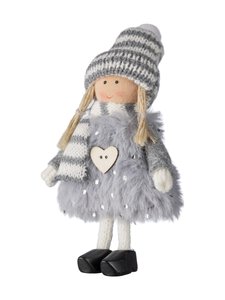 Pentik - Tupsu-tonttukoriste 11 cm - GREY | Stockmann