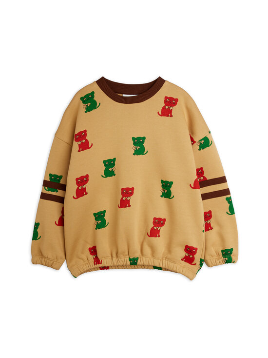Mini Rodini - Kittens Stripes -collegepaita - 13 BEIGE | Stockmann - photo 1