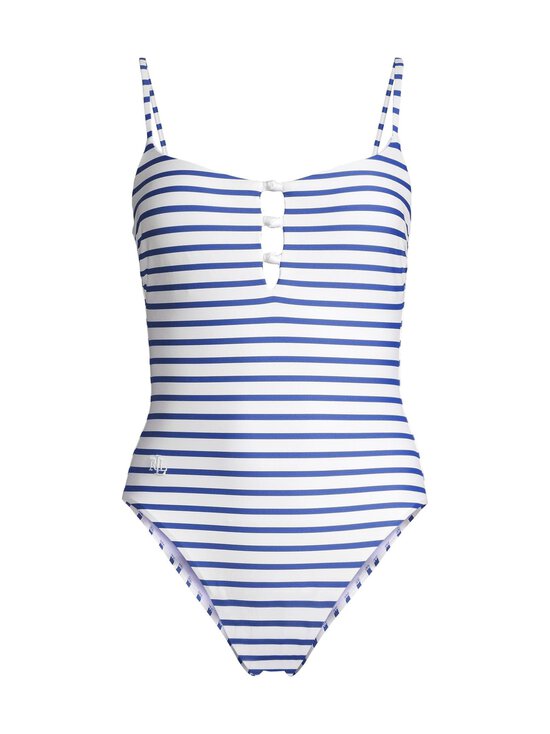 Lauren Ralph Lauren - Knotted Keyhole -uimapuku - BUW BLIE AND WHITE | Stockmann - photo 1