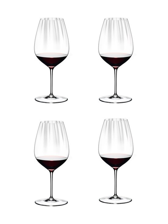 Punase veini klaas Performance Cabernet/Merlot 4 tk
