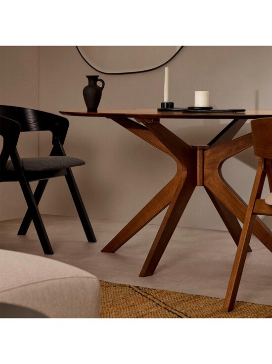 Kave Home - Naanim-ruokapöytä pähkinä 180 x 110 cm - BROWN | Stockmann - photo 3