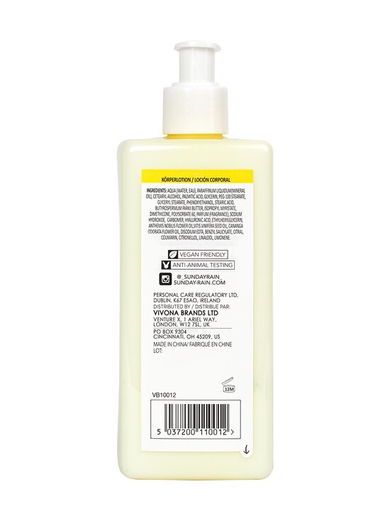 Sunday Rain - Chamomile & Ylang Ylang Body Lotion -vartalovoide - NOCOL - photo 2 Sunday Rain - Chamomile & Ylang Ylang Body Lotion -vartalovoide - NOCOL | Stockmann - photo 2