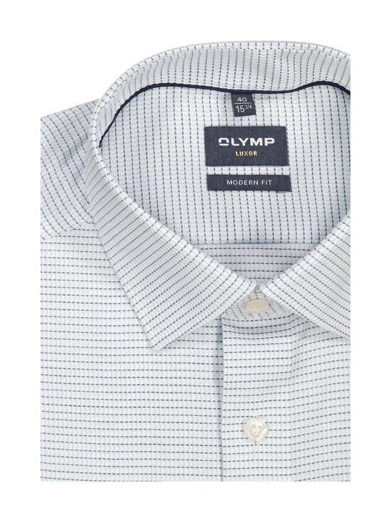 Olymp - Modern Fit Structure Check krekls ar apkakli - 11 BLEU | Stockmann - photo 2