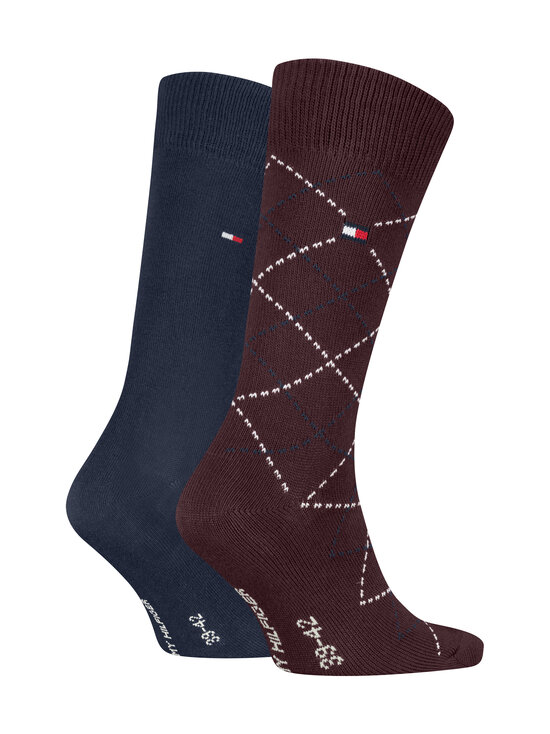 Tommy Hilfiger - Sokid Argyle, 2 paari - 003 DEEP ROUGE | Stockmann - photo 2
