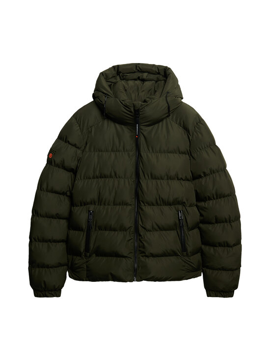 Superdry - Hooded Sports -toppatakki - H1Q ARMY KHAKI/ARMY KHAKI | Stockmann - photo 1