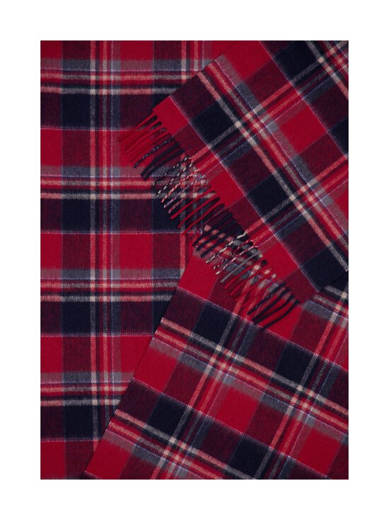 CONSTRUE - Santorini merino vilnas šalle 30 x 166 cm - RED CHECK | Stockmann - photo 2