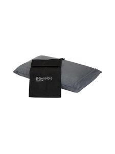 B-Sensible - Memory Foam ceļojumu spilvens + Tencel spilvendrāna 25 x 42 x 11 cm - GREY | Stockmann