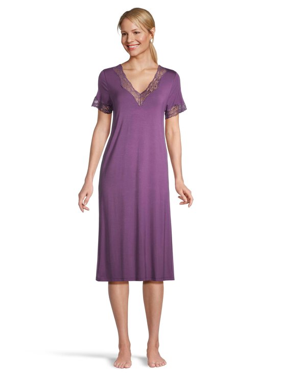 Damella - Bamboo-yöpaita - 077 PLUM | Stockmann - photo 2