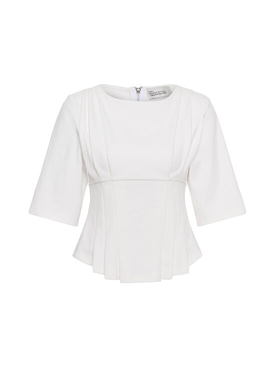 MY ESSENTIAL WARDROBE - MWApir Pleat -paita - 240 SNOW WHITE | Stockmann - photo 1