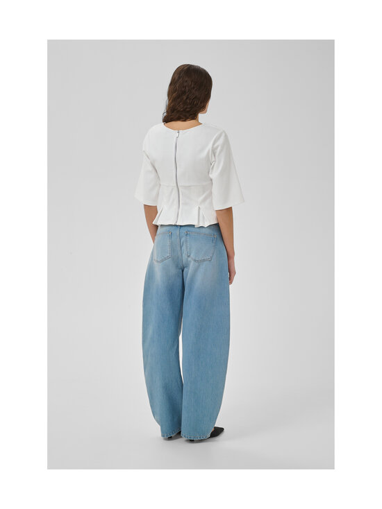 MY ESSENTIAL WARDROBE - MWApir Pleat -paita - 240 SNOW WHITE | Stockmann - photo 4