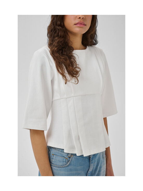 MY ESSENTIAL WARDROBE - MWApir Pleat -paita - 240 SNOW WHITE | Stockmann - photo 6