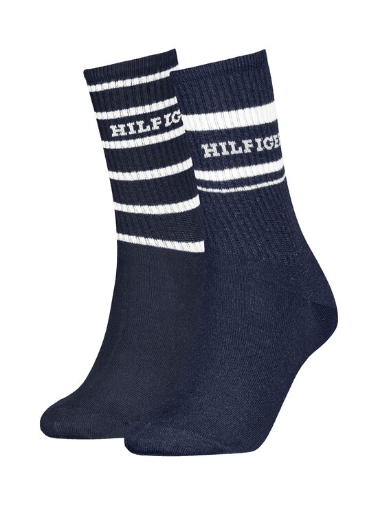 Tommy Hilfiger - TH Women Hilfiger zeķes, 2 pāri - 001 NAVY - photo 1 Tommy Hilfiger - TH Women Hilfiger zeķes, 2 pāri - 001 NAVY | Stockmann - photo 1