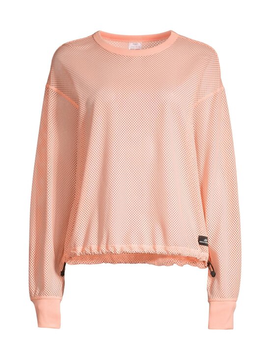 Mesh Cropped Crewneck -paita
