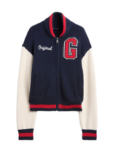 GAP - Ott Cotton Bomber adīta jaka - NAVY UNIFORM | Stockmann