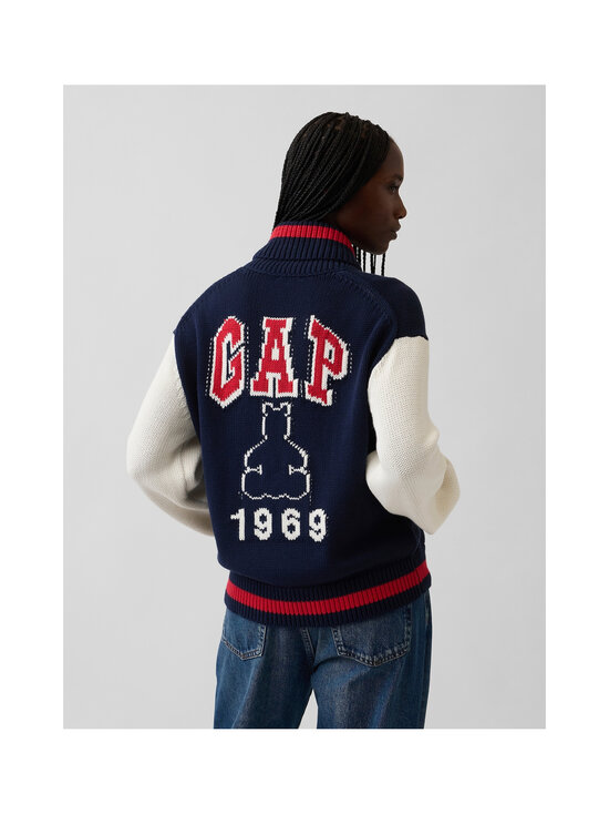 GAP - Ott Cotton Bomber adīta jaka - NAVY UNIFORM | Stockmann - photo 4