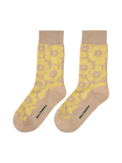 281 YELLOW Marimekko Kirmailla Unikko Tone -sukat | Sukat & sukkahousut |  Stockmann