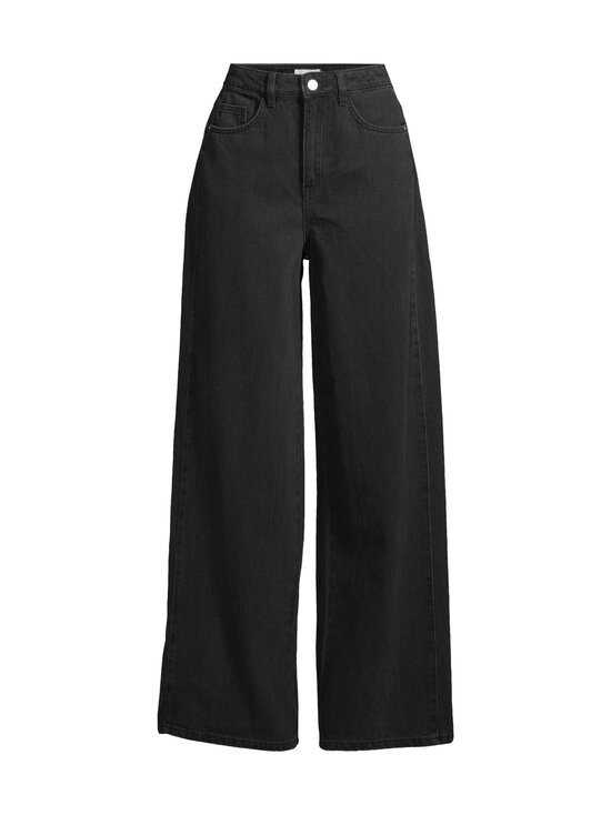 Object - ObjMoji Zarafine Super Wide džinsi - BLACK DENIM - photo 1 Object - ObjMoji Zarafine Super Wide džinsi - BLACK DENIM | Stockmann - photo 1