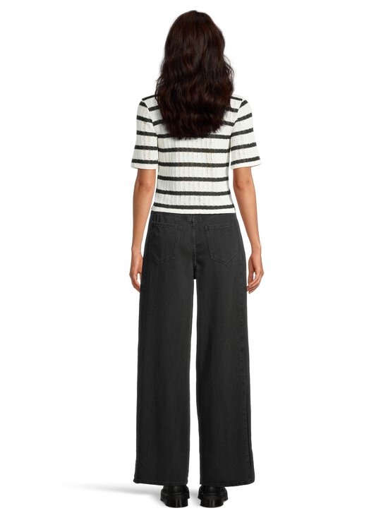 Object - ObjMoji Zarafine Super Wide džinsi - BLACK DENIM - photo 4 Object - ObjMoji Zarafine Super Wide džinsi - BLACK DENIM | Stockmann - photo 4