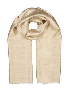 A+more - Tabsy-silkkisekoitehuivi 70 x 180 cm - CHAMPAGNE | Stockmann