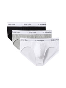 Calvin Klein Underwear - Aluspüksid Hip Brief 3 tk - MP1 GREY HEATHER/WHITE/BLACK | Stockmann