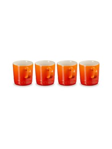 Le Creuset - London-kahvimukit 4 x 350 ml - FLAME | Stockmann