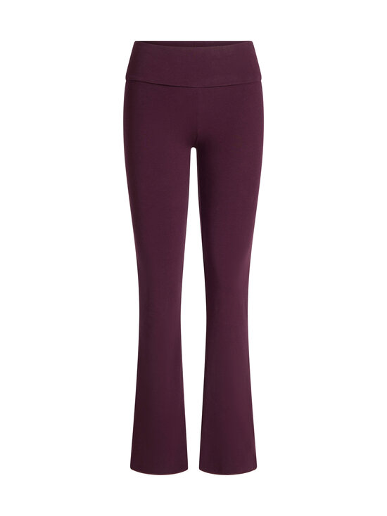 SKIMS - Cotton Jersey Foldover -housut - CURRANT | Stockmann - photo 1