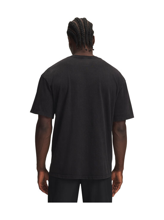 Under Armour - Washed t-paita - BLACK | Stockmann - photo 2