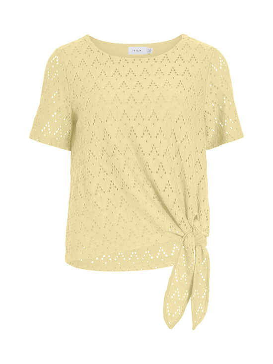Vila - ViAmalina Open O-Neck -pusero - PASTEL YELLOW | Stockmann - photo 1