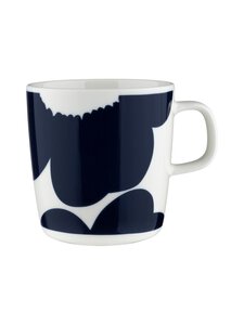 Marimekko - Tass Iso Unikko 4 dl - WHITE, DK.BLUE | Stockmann