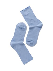 Note - Bamboo Roll - kiristämättömät sukat - 215 LIGHT BLUE | Stockmann